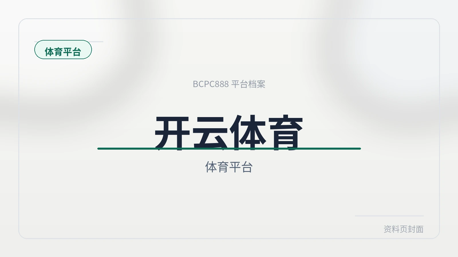 开云体育 平台封面图